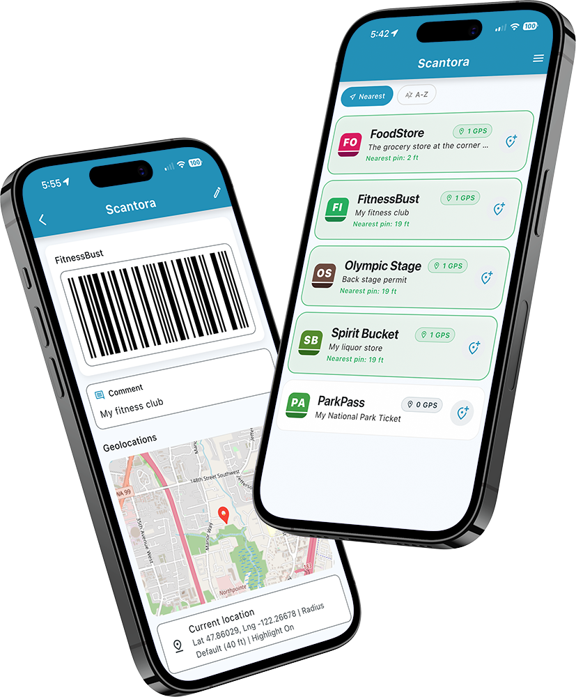 Scantora app on multiple phones
